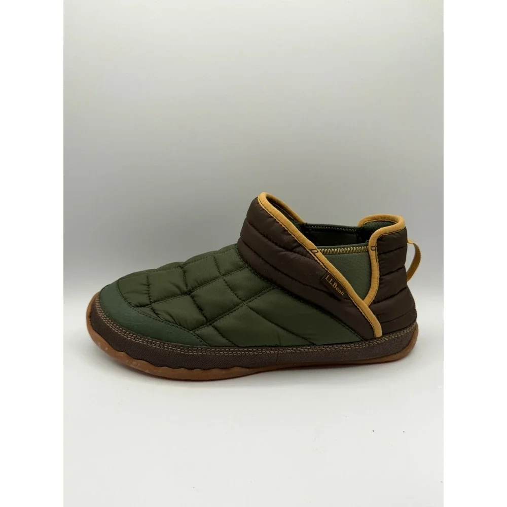 L.L.Bean Men's‎ Mountain Classic Quilted Ankle Boots II Adobe/Deep Olive 10 M